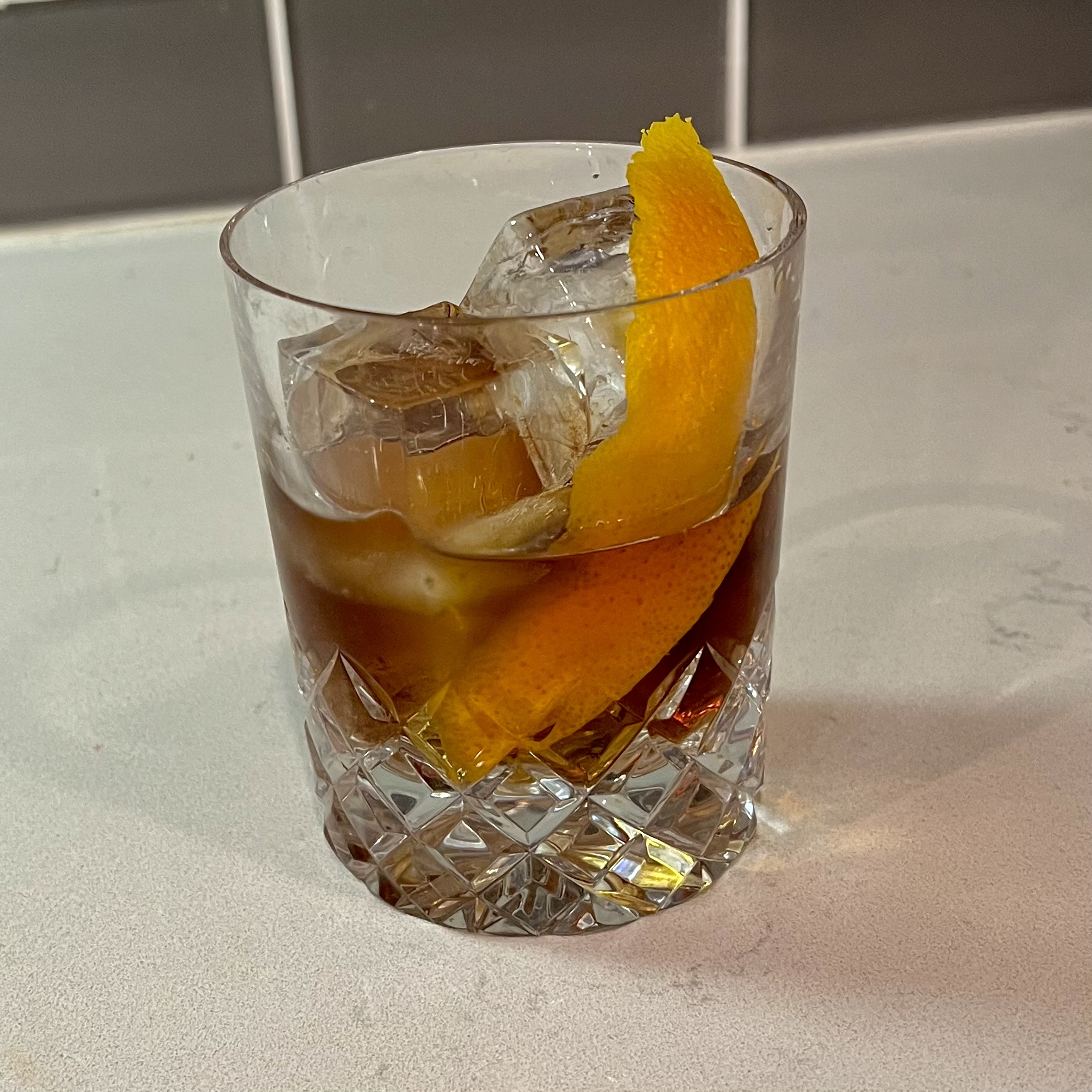 Cold Fashioned Burning Witch Cocktails